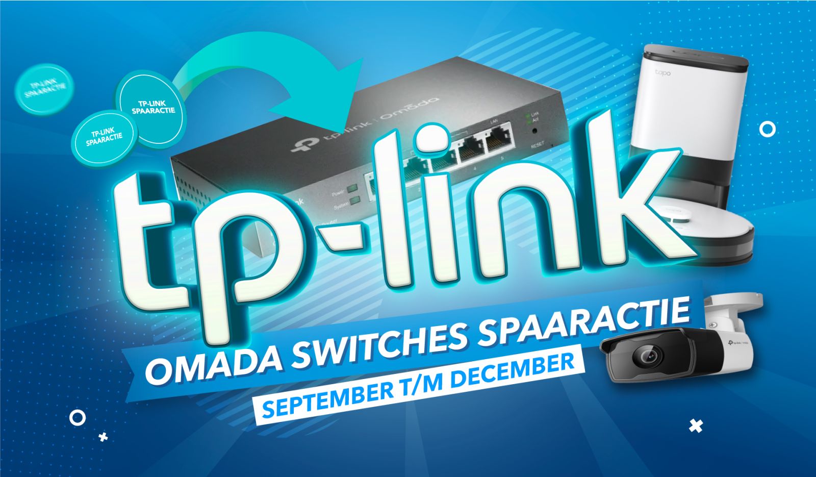 TP-Link Omada Switches Spaaractie 