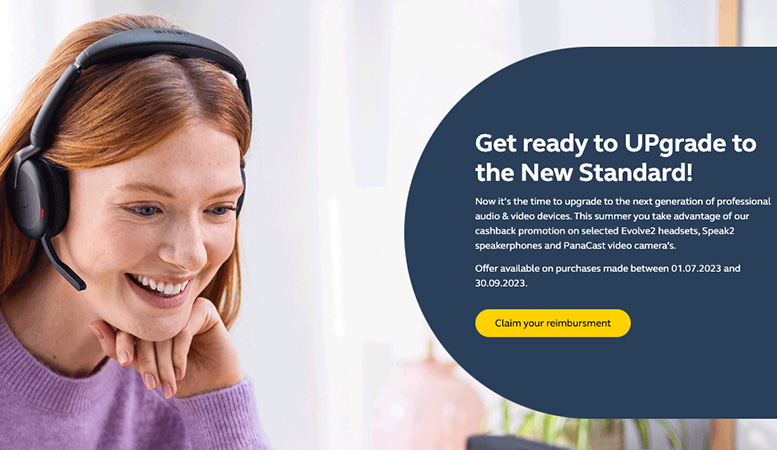 Jabra Q3 End User Upgrade Cashback 