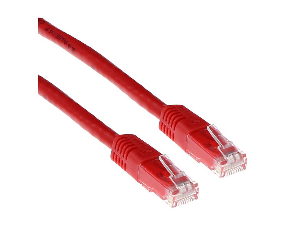 Afbeelding UTP patchcable red 7m