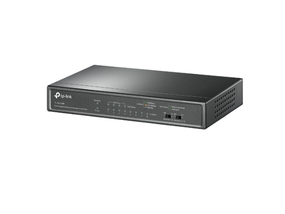 Afbeelding 8-Port Gigabit Desktop Switch with  4-Port PoE