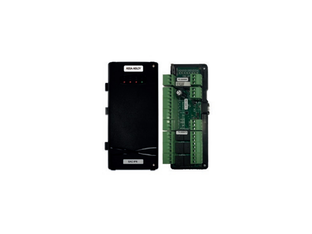 Afbeelding INCEDO I/O module op kunststof onderplaat