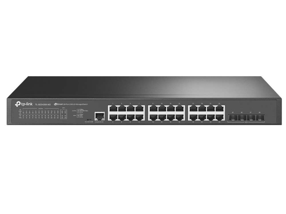 Afbeelding Omada - JetStream 24-Port Gigabit L2+  Managed Switch with 4 10GE SFP+ Slots