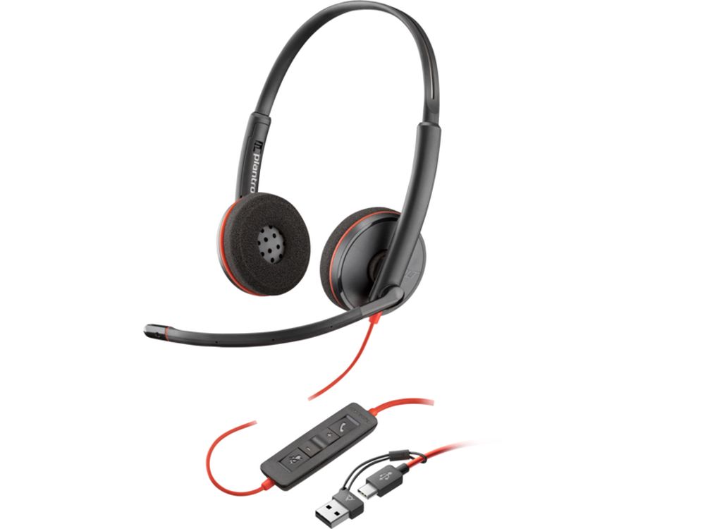 Afbeelding Poly Blackwire C3220 USB-A / USB-C