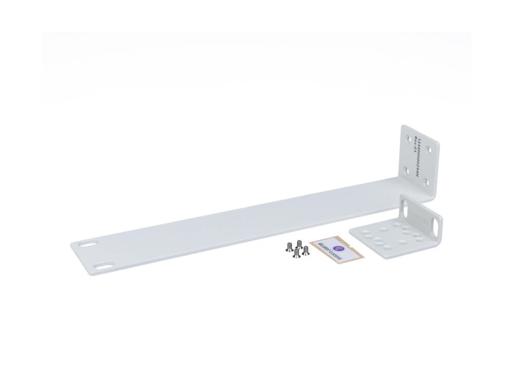 Afbeelding Simple L-bracket for mounting a single OS6570 -12/12D/P12 switch in a 19 rack