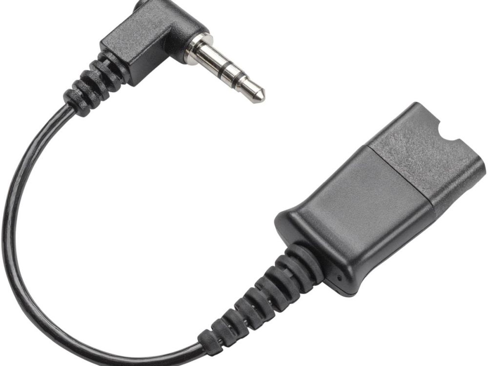 Afbeelding Connenction cable QD-3,5 mm Alcatel Plantronics cable 3,5mm jack QD