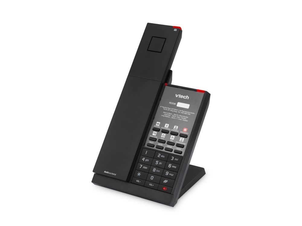 Afbeelding NG-A3411 Matte Black (10 Programmable Keys) 1-Line Analog Cordless Phone, Battery BU, 10 Keys