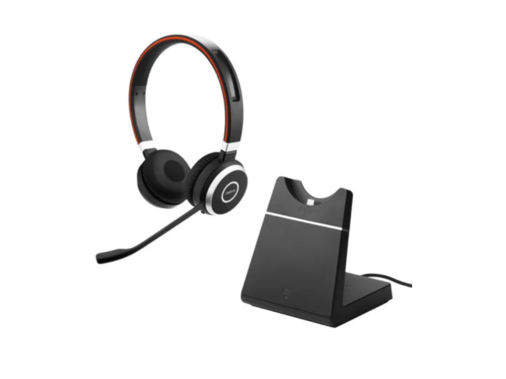 Afbeelding Jabra Evolve 65 TE Link 390a UC Stereo Stand