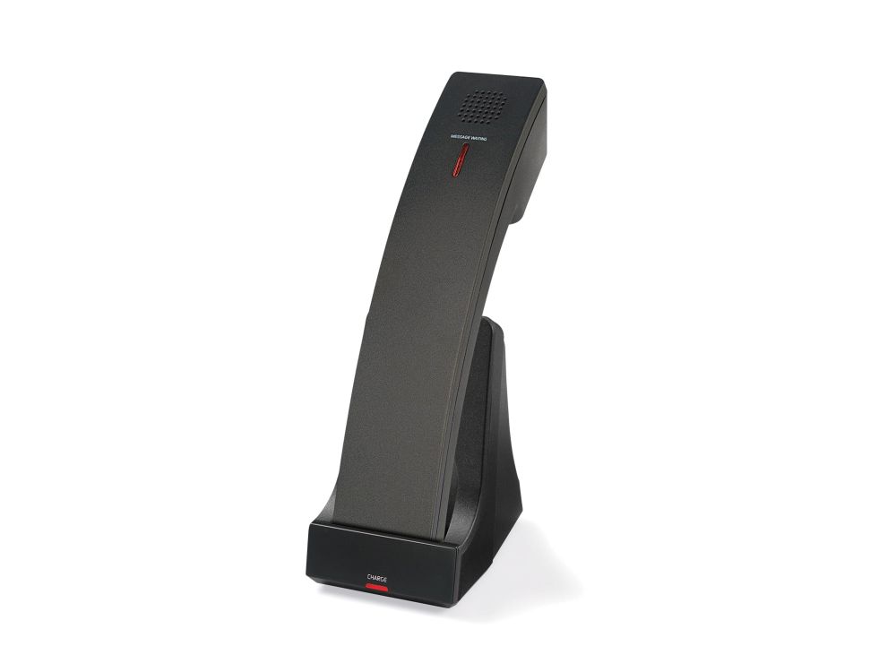 Afbeelding CTM-A242SDU Silver & Black 2-Line Contemporary Additional Cordless Handset