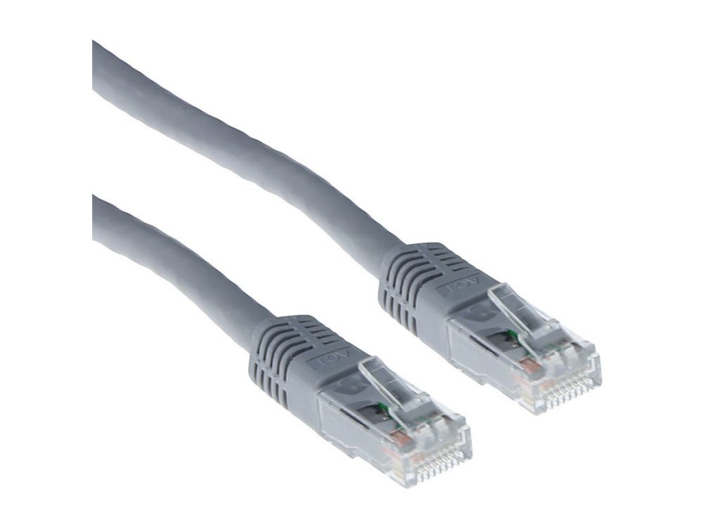 Afbeelding UTP CAT6 patchcable grey 3 m