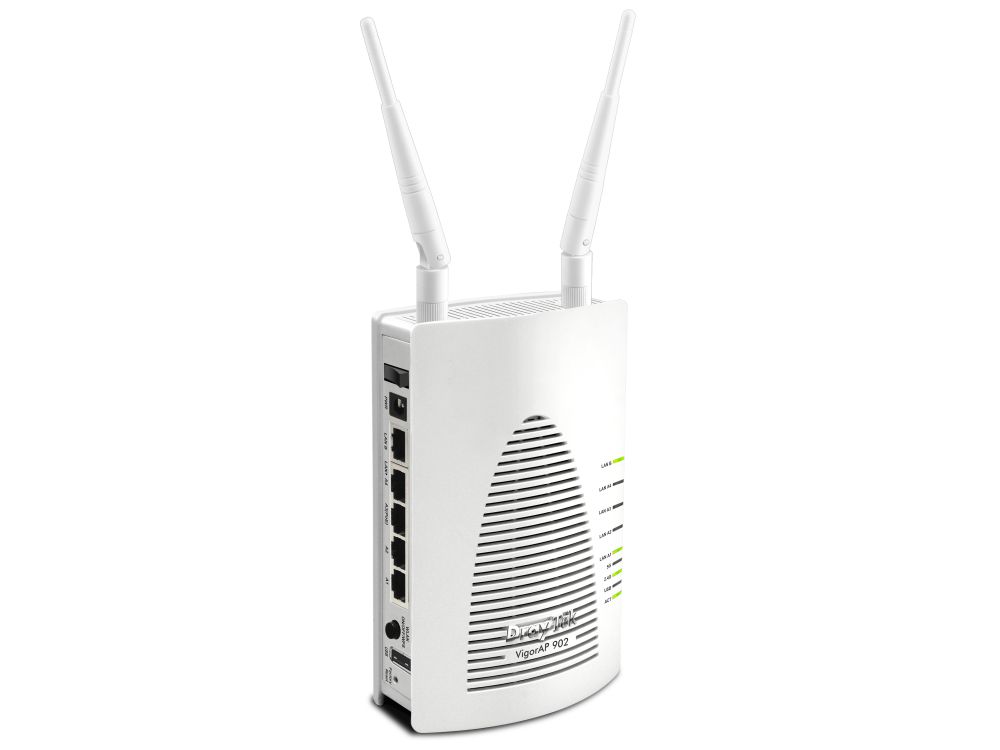 Afbeelding DrayTek VigorAP 903, 802.11ac Access Point 5 Gigabit LAN poorten waarvan 1 PoE, 1 USB poort