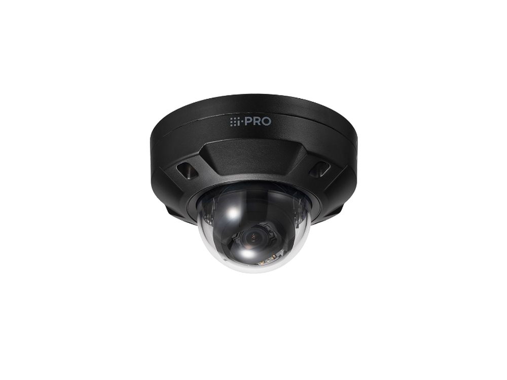 Afbeelding 4K Dome camera (black) outdoor IR LED with Al engine 4.3 - 8.6 mm lens