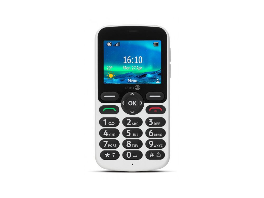 Afbeelding Doro 5860 - 4G Easy-to-use Bar Phone (Graphite)