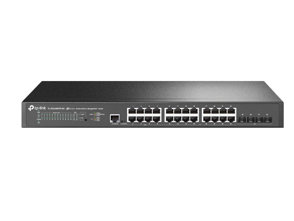 Afbeelding Omada - JetStream 24-Port Gigabit L2 + Managed Switch  with 4 SFP Slots