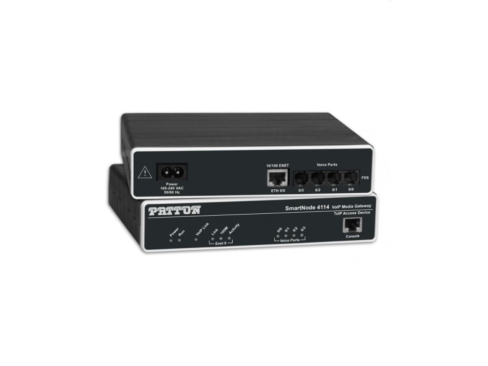 Afbeelding SmartNode VoIP GW, 8FXS, 8 VoIP Calls or 4 SIP-SIP