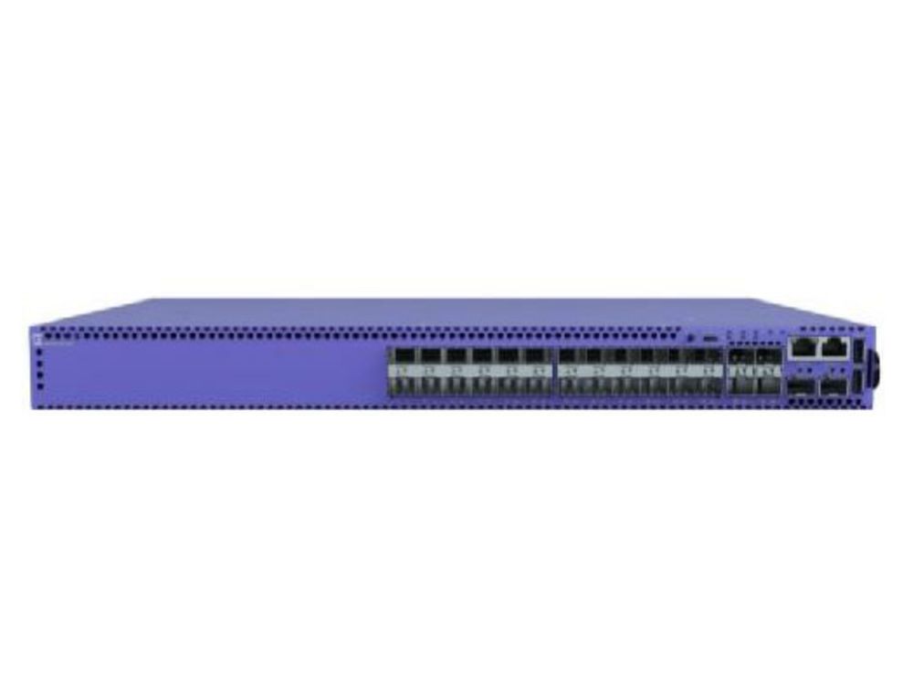 Afbeelding ExtremeSwitching 5420F 24 1000BASE-X SFP 2 stackin SFP-DD 4 10G unpopulated SFP+ MACsec capable