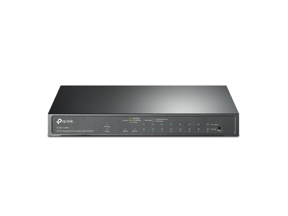 Afbeelding 10-Port Gigabit Easy Smart Switch with 8-Port PoE+