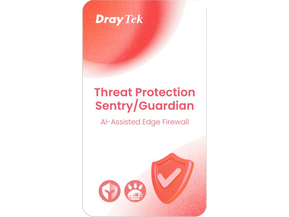 Afbeelding DrayTek Threat Protection licentie Sentry (3 jaar)