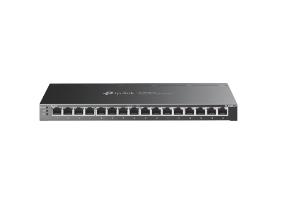 Afbeelding JetStream 16-Port Gigabit Smart Switch  with 8-Port PoE+