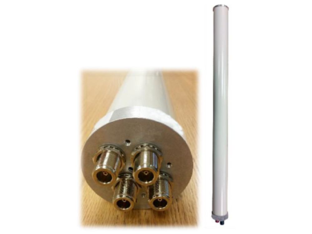 Afbeelding Dual-band 2,4 / 5 GHz, 4-element omnidirectionele buitenantenne