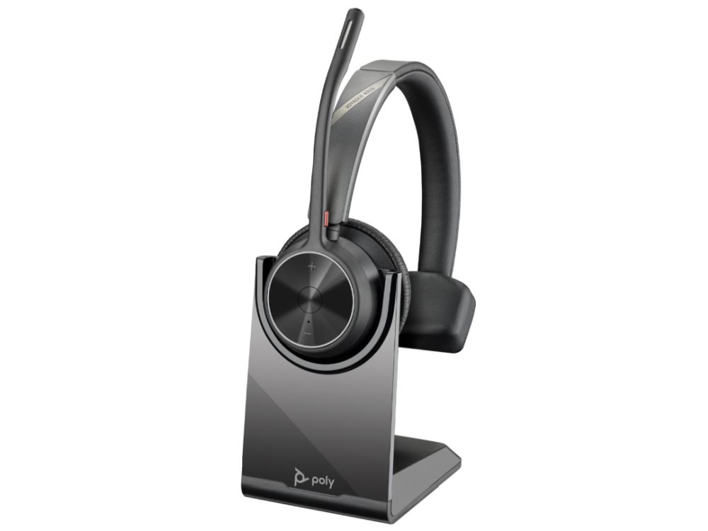 Afbeelding Ply BT headset Voyager 4310 UC Mono USB-C w/ Charging stand