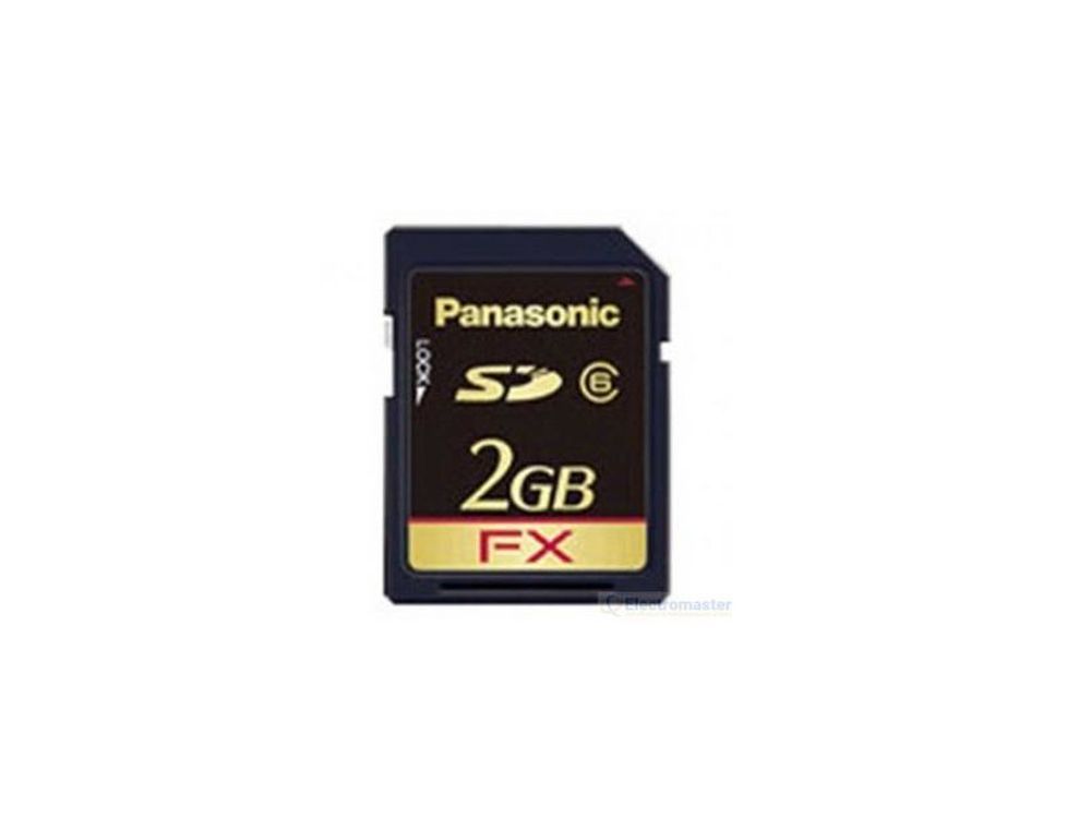 Afbeelding 2GB SD Memory card, VM recording time: 40H