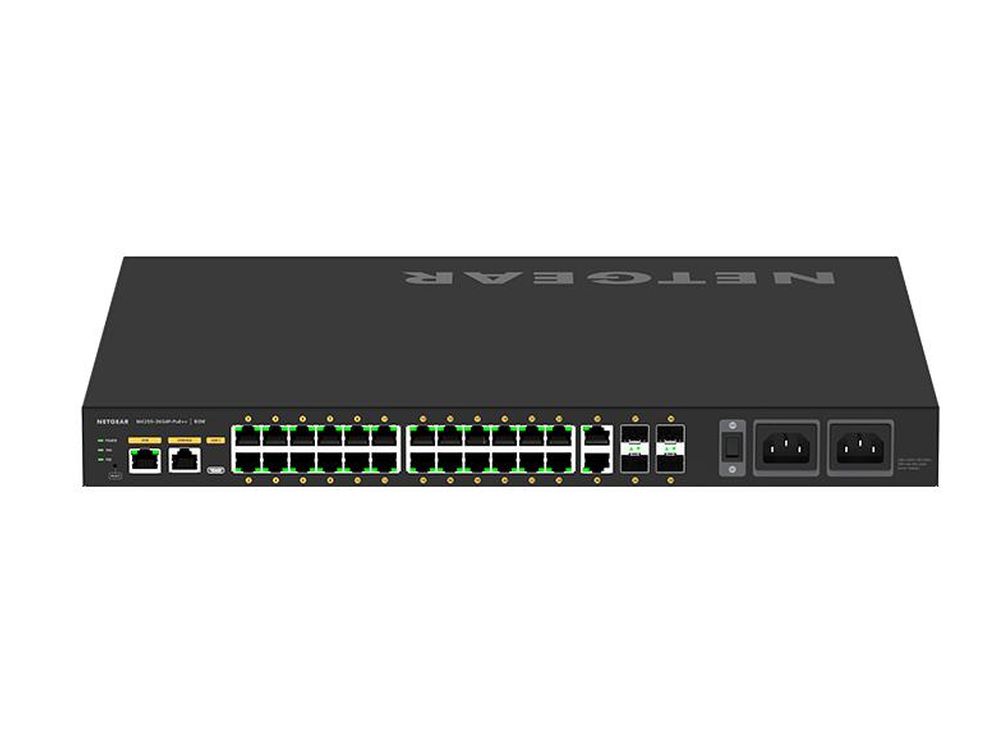 Afbeelding M4250-26G4F-POE++ MANAGED SWITCH Vanaf 4-7-2022 weer in productie bij Netgear