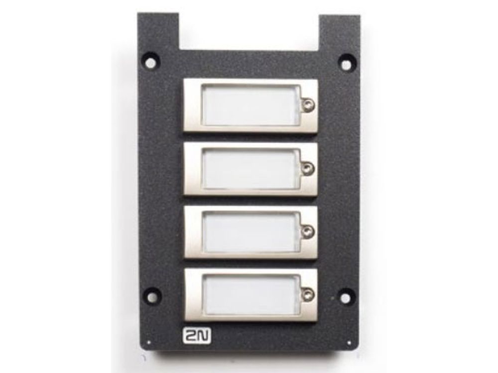 Afbeelding 2N® IP Force - front panel, 4 buttons