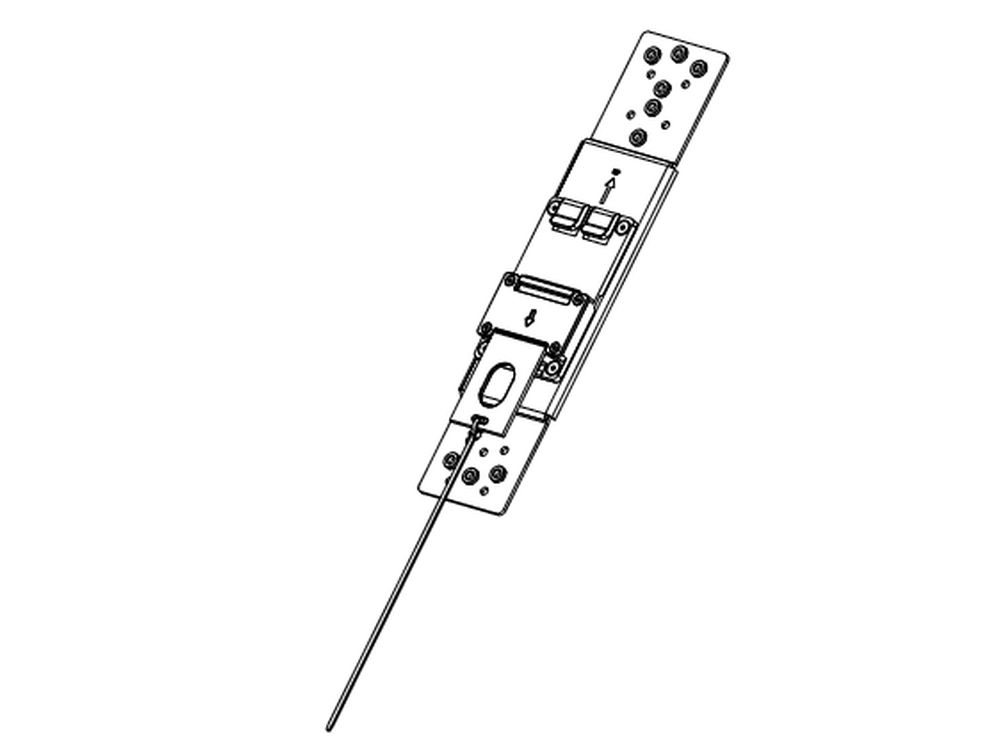 Afbeelding DIN rail mounting kit for OS6865-P16X and OS6865