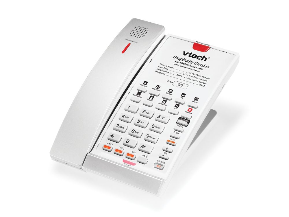 Afbeelding 2-Line Contemporary Analogue Cordless Phone (DECT)