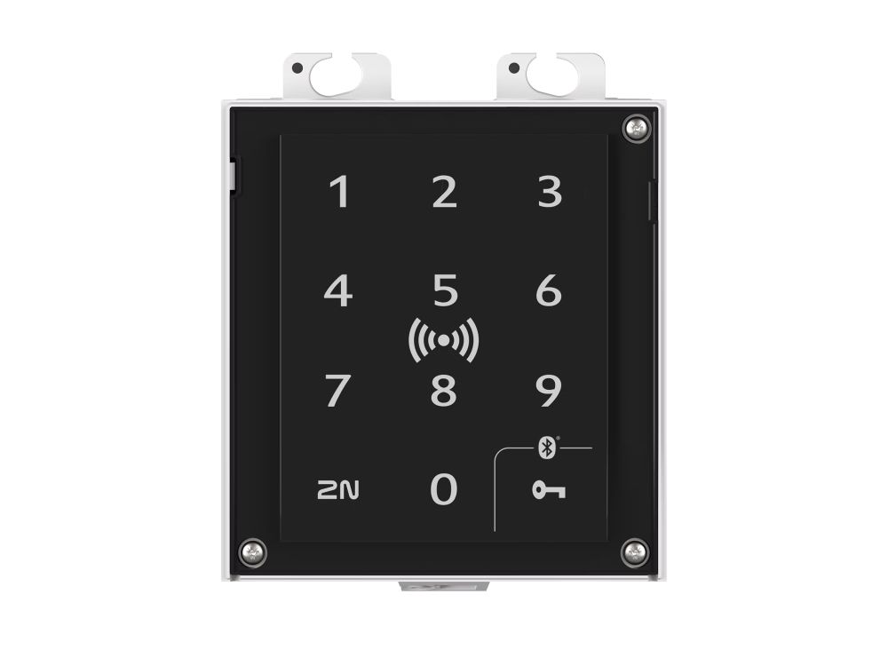 Afbeelding 2N® Access Unit 2.0 Touch keypad & RFID 13.56MHz, NFC, PICard compatible