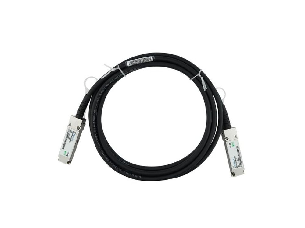 Afbeelding OS6865 QSFP+ direct attached stacking copper cab le for U28x model, 40 cm