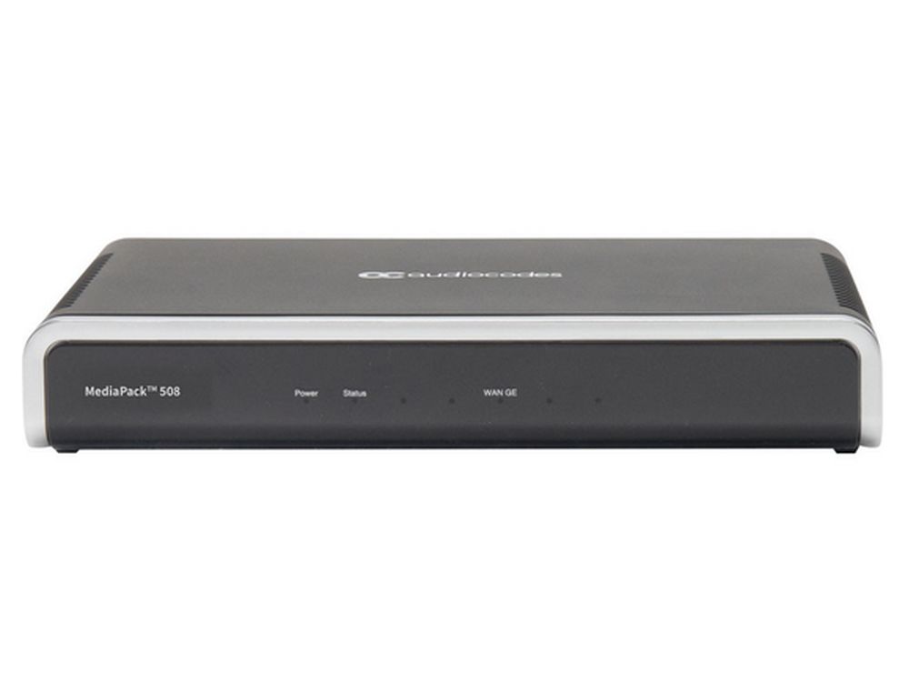 Afbeelding MediaPack 5xx analog VoIP gateway  with 4FXS and 4 FXO Voice Interfaces
