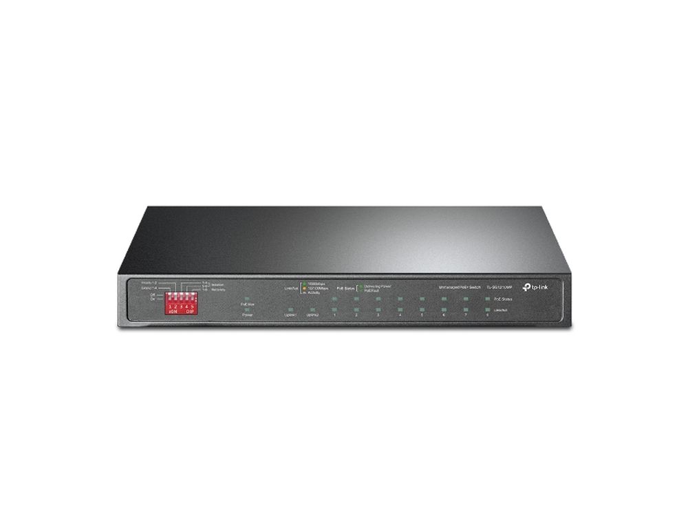 Afbeelding 10-Port Gigabit Desktop Switch with 8-Port PoE+