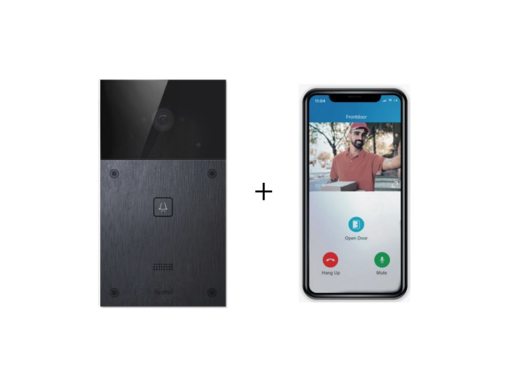 Afbeelding Doorphone Entry FT600VC INCL. 4 Apps 264x155