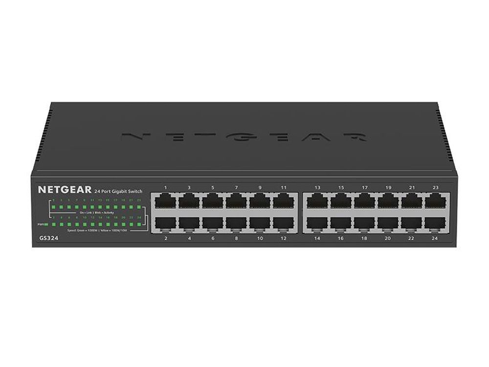 Afbeelding 24PT GE UNMANAGED SWITCH Vanaf 4-7-2022 weer in productie bij Netgear