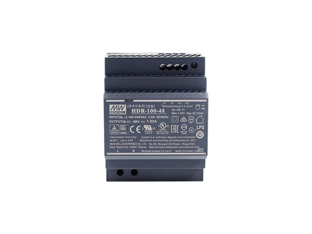 Afbeelding 2N Clip 2wire IP Switch Power supply 48VDC/1.92A, DIN rail