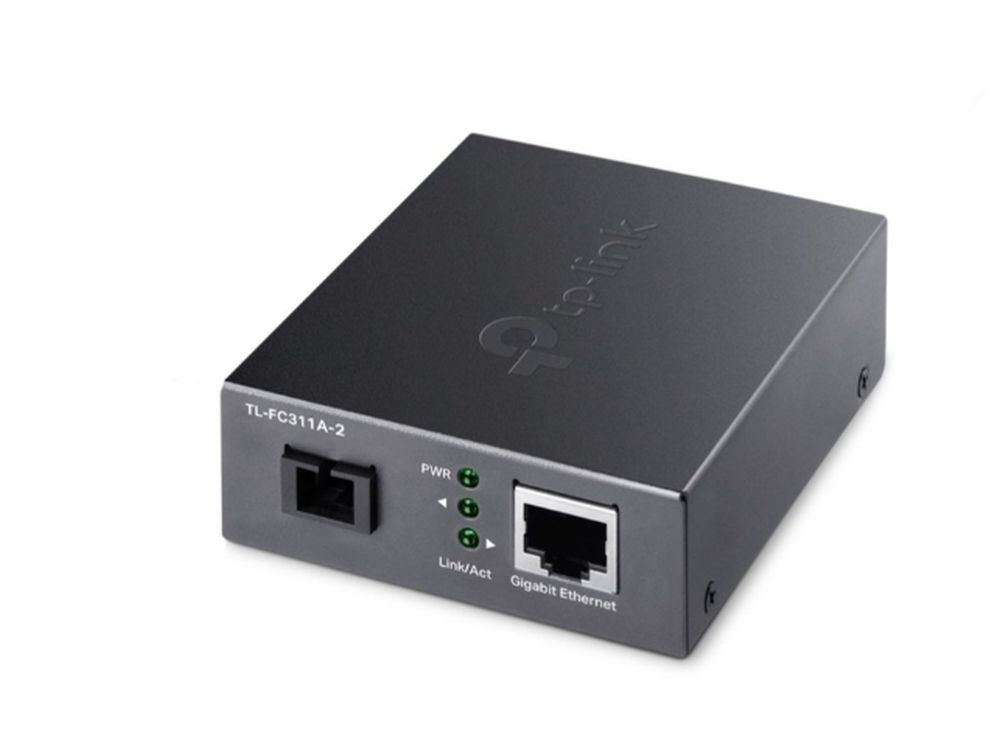 Afbeelding 10/100/1000 Mbps RJ45 to 1000 Mbps Single-mode SC  WDM Bi-Directional Fiber Converter