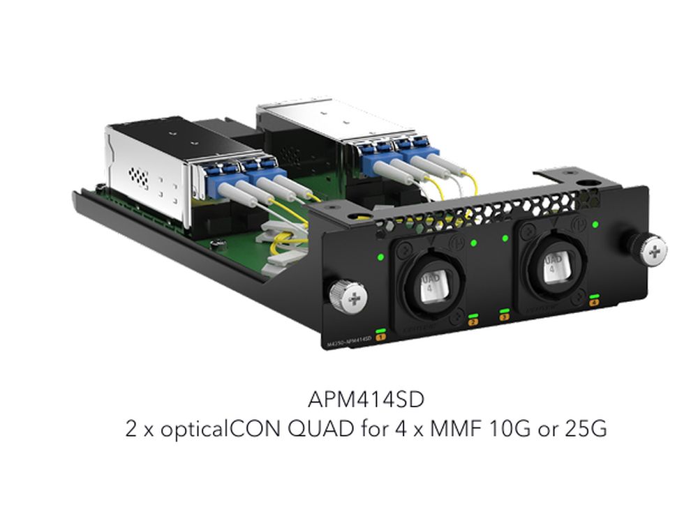Afbeelding 2 neutrik duo fiber mmf port card (MSM4320)