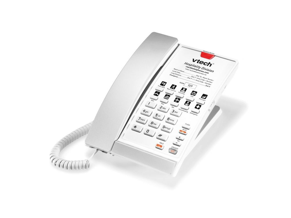 Afbeelding 2-Line Contemporary Analogue Corded Phone