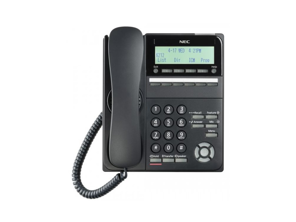 Afbeelding ITK-6D-1P(BK)TEL DT920 - 6 button phone