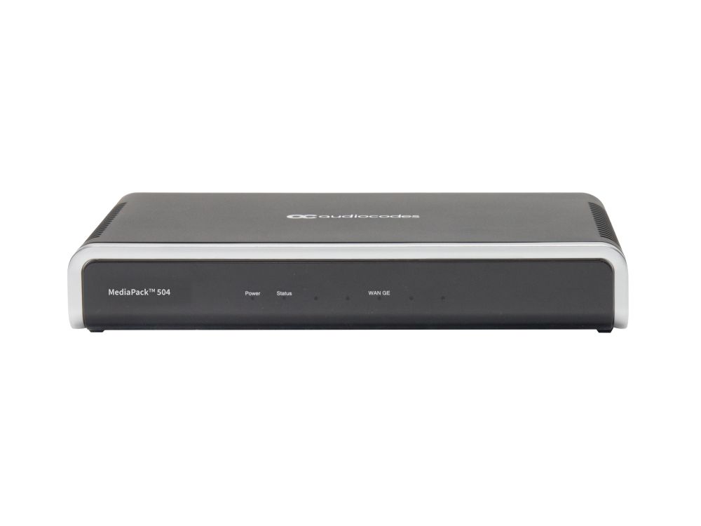 Afbeelding MediaPack 5xx analog VoIP gateway with 2 FXS  with  software upgradable option  to 4 FXS