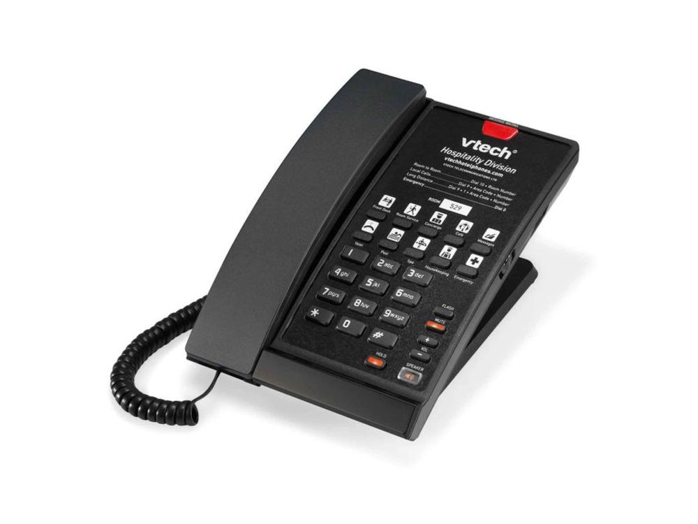 Afbeelding 1-Line Contemporary Analogue Corded Phone