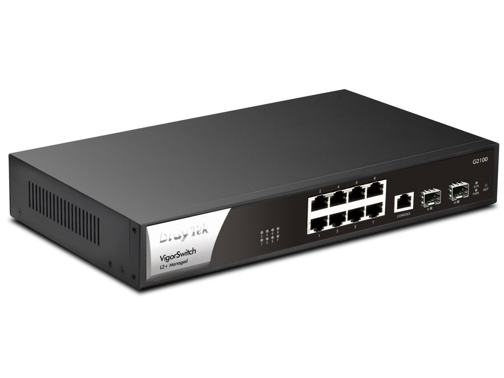 Afbeelding VigorSwitch G2100 10 poorts Gigabit switch