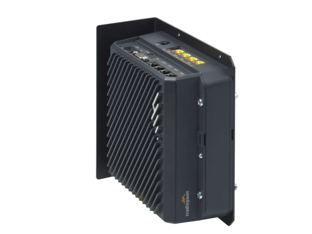 Afbeelding DIN-mount Cradlepoint R1900 optional with RX-30