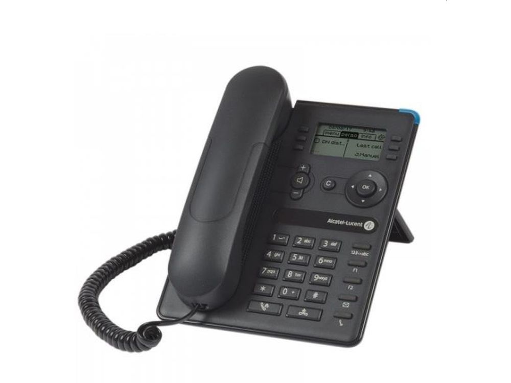 Afbeelding 8008G Entry-level DeskPhone, NOE-SIP, 128x64 pix els, black and white LCD with ba