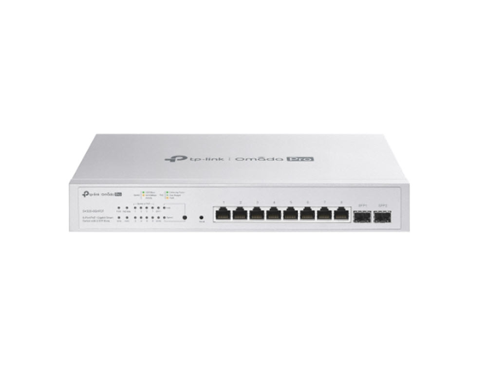 Afbeelding Omada Pro 8-Port PoE+ Gigabit Smart Switch with 2