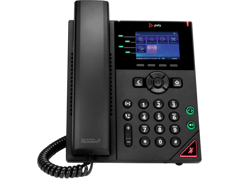 Afbeelding VVX 250 Business IP Phone OBi Edition  met voeding