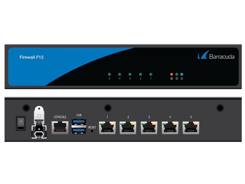 Afbeelding Barracuda CloudGen Firewall Appliance F12