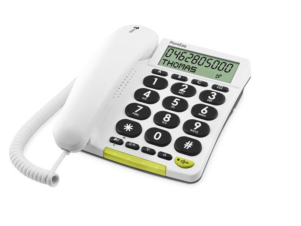 Afbeelding Doro EASY-312cs WHITE BIG BUTTON WITH DISPLAY