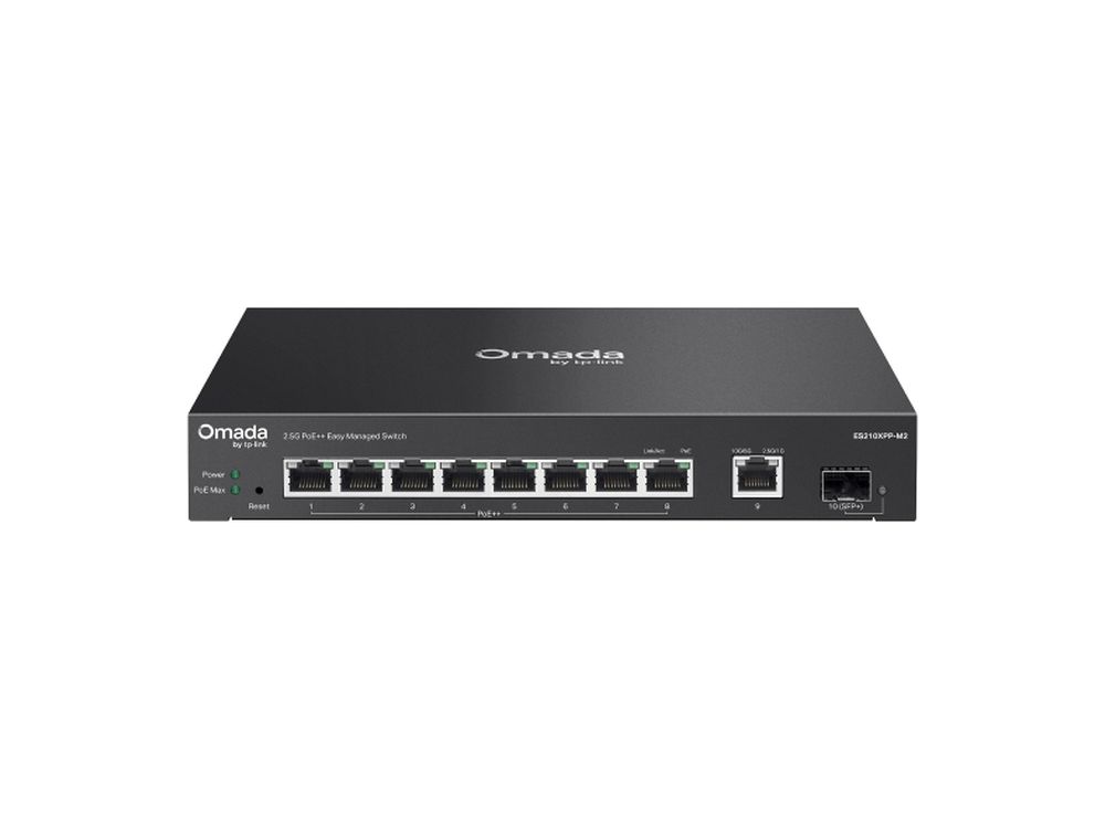 Afbeelding Omada 8-Port 2.5G + 2-Port 10G Easy Managed Switch with 8-Port PoE++